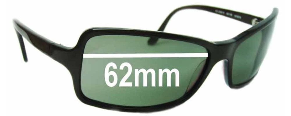 Sunglass Fix Replacement Lenses for Vogue VO2322-S - 62mm Wide