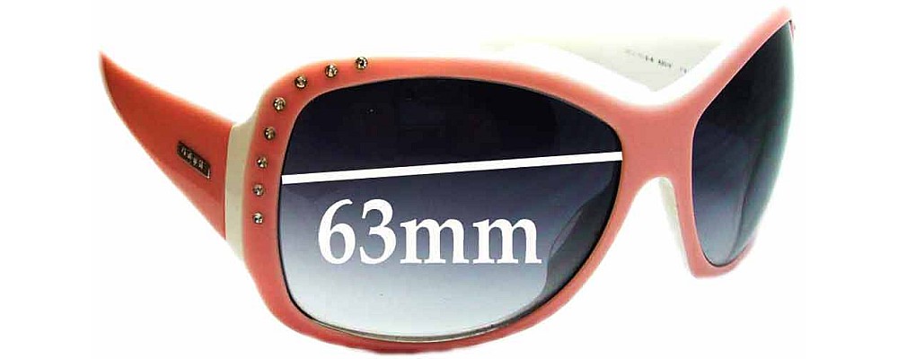 Sunglass Fix Replacement Lenses for Vogue VO2375-SB - 63mm Wide