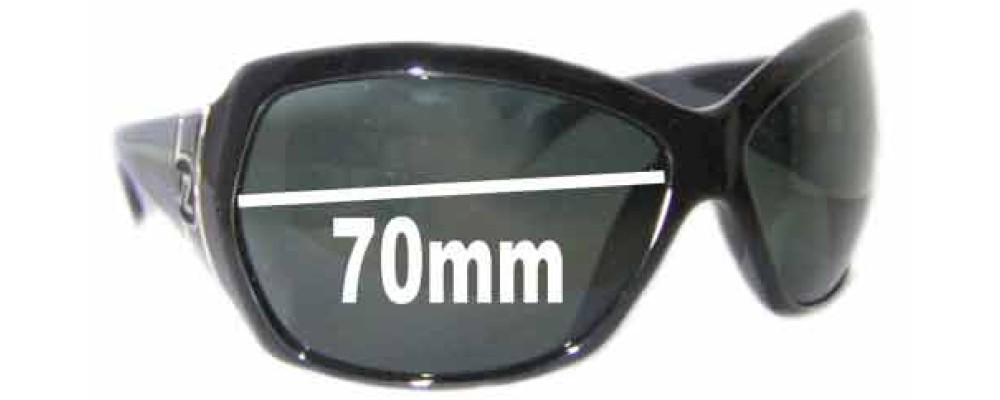 Sunglass Fix Replacement Lenses for Von Zipper Riviera - 70mm Wide