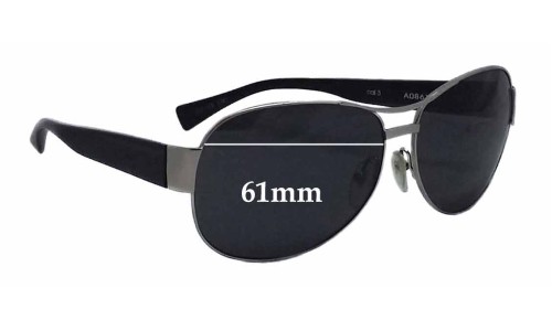 Sunglass Fix Ersatzgläser für Alain Mikli A0861 - 61mm Wide 