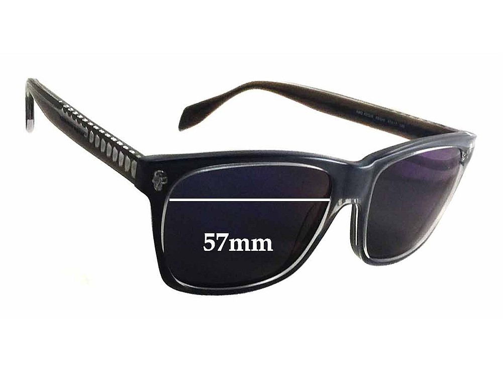 Sunglass Fix Lentilles de Remplacement pour Alexander Mcqueen AMQ 4253/S - 57mm Wide Sunglass Fix Lentilles de Remplacement pour Alexander Mcqueen AMQ 4253/S - 57mm Wide