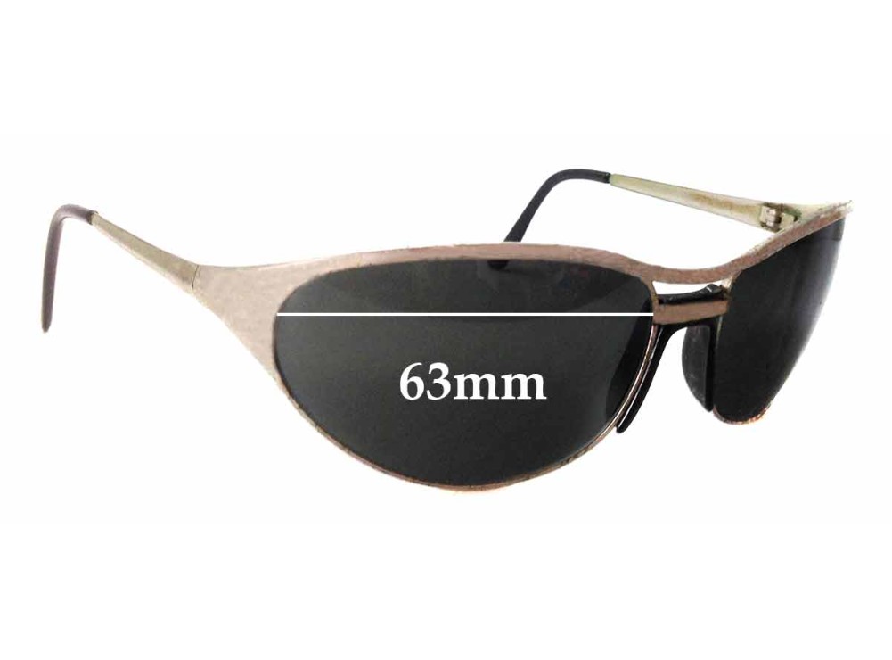 Sunglass Fix Replacement Lenses for Arnette Steel Raven - 63mm Wide Sunglass Fix Replacement Lenses for Arnette Steel Raven - 63mm Wide