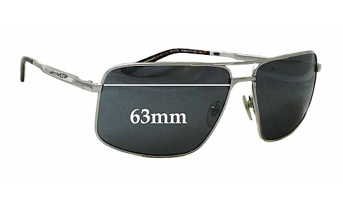 Sunglass Fix Verres de Remplacement pour Arnette Bacon AN3063 - 63mm Wide 