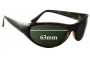 Sunglass Fix Replacement Lenses for Arnette Raven AN4188 - 63mm Wide 