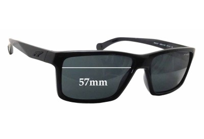 Arnette Biscuit AN4208 Replacement Sunglass Lenses - 57mm wide 