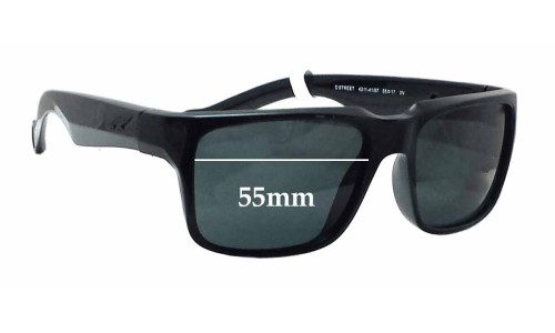 Sunglass Fix Ersatzgläser für Arnette D Street AN4211 - 55mm Wide 