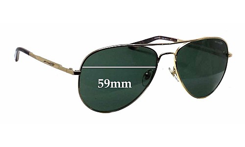 Sunglass Fix Ersatzgläser für Arnette Trooper AN3065 - 59mm Wide 