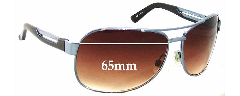 Sunglass Fix Replacement Lenses for Armani Exchange AX 051/S - 65mm Wide