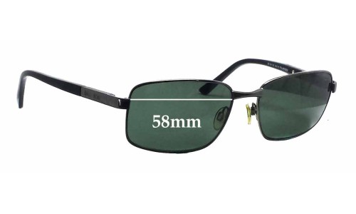 Sunglass Fix Lentes de Repuesto para Bill Bass Ollie - 58mm Wide 