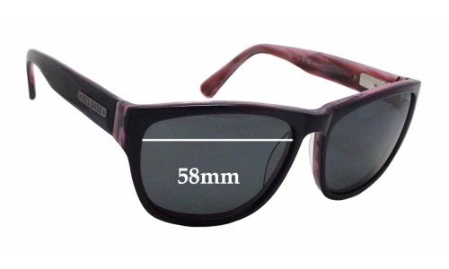 Sunglass Fix Replacement Lenses for Bill Bass Petra - 58mm Wide Sunglass Fix Replacement Lenses for Bill Bass Petra - 58mm Wide