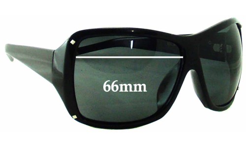 Sunglass Fix Replacement Lenses for Black Flys Girls On The Fly - 66mm Wide 