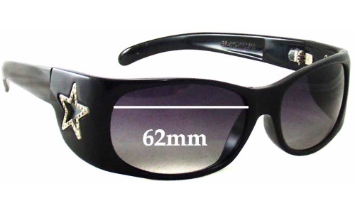 Sunglass Fix Replacement Lenses for Black Flys Flylicious - 62mm Wide 