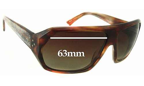 Sunglass Fix Replacement Lenses for Blinde The Facilitator - 63mm Wide 
