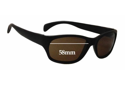 Bolle 746 Replacement Sunglass Lenses - 58mm wide 