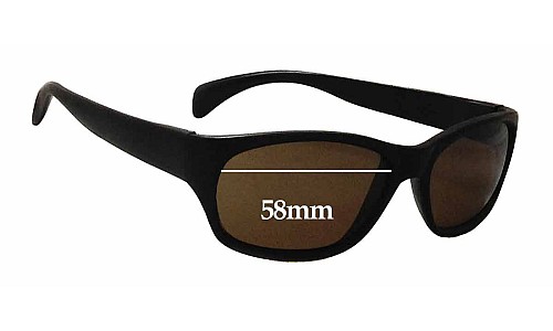 Sunglass Fix Replacement Lenses for Bolle 746 - 58mm Wide 
