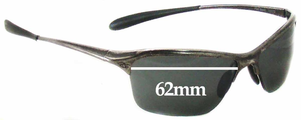 Sunglass Fix Replacement Lenses for Bolle Hell Bent - 62mm Wide