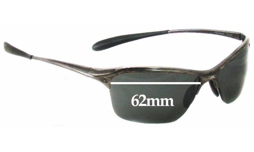 Sunglass Fix Replacement Lenses for Bolle Hell Bent - 62mm Wide 
