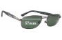 Sunglass Fix Replacement Lenses for Bolle Pharmium - 57mm Wide 