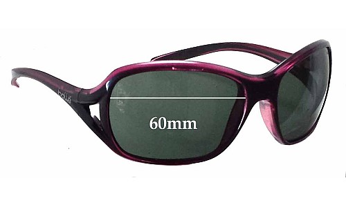 Sunglass Fix Replacement Lenses for Bolle Solden - 60mm Wide 