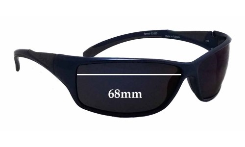 Sunglass Fix Replacement Lenses for Bolle Speed - 68mm Wide 