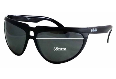 Bolle Viper Replacement Sunglass Lenses - 68mm wide 