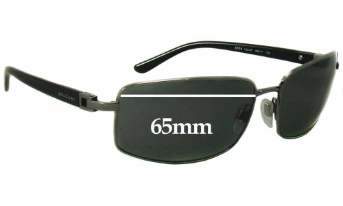 Sunglass Fix Replacement Lenses for Bvlgari 5004 - 65mm Wide 