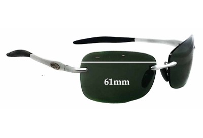 Callaway Golf Eyewear H303 SL Replacement Lenses 61mm wide 