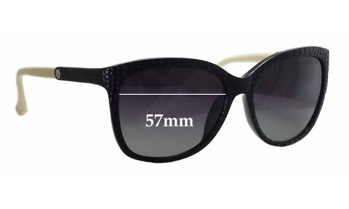 Sunglass Fix Lentes de Repuesto para Calvin Klein CK3152S - 57mm Wide 