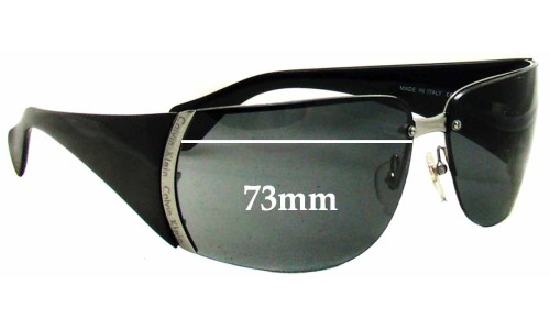 Sunglass Fix Replacement Lenses for Calvin Klein CK448S - 73mm Wide 