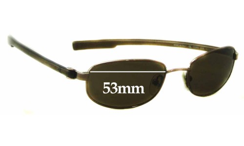 Sunglass Fix Replacement Lenses for Calvin Klein CK1038S - 53mm Wide 