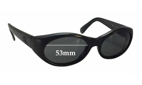 Sunglass Fix Replacement Lenses for Calvin Klein CK3002 - 53mm Wide 