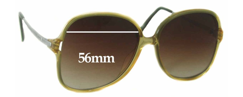 Sunglass Fix Replacement Lenses for Carrera 5303 - 56mm Wide