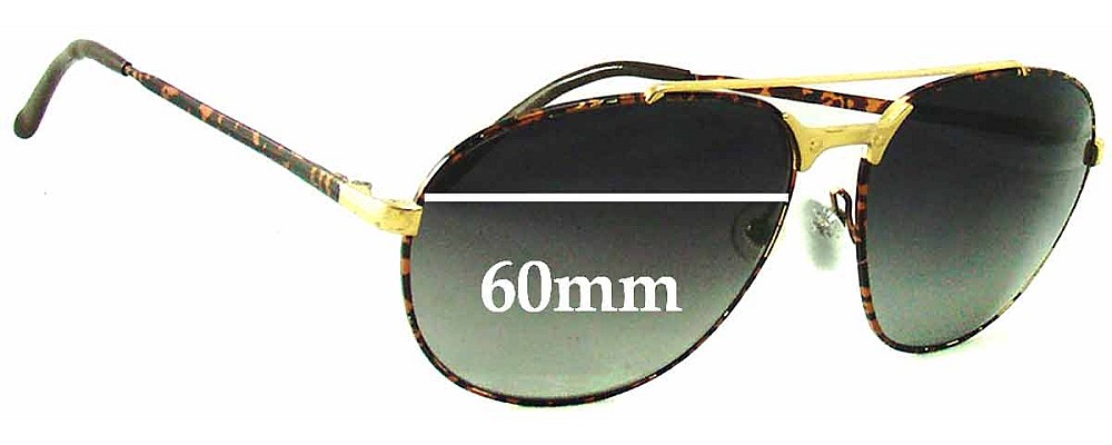 Sunglass Fix Replacement Lenses for Carrera 5469 - 60mm Wide