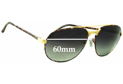 Carrera 5469 Replacement Sunglass Lenses - 60mm wide 