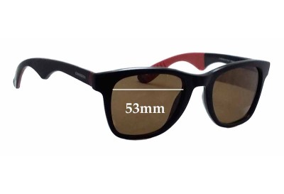 Carrera 6000R Replacement Sunglass Lenses - 53mm wide 