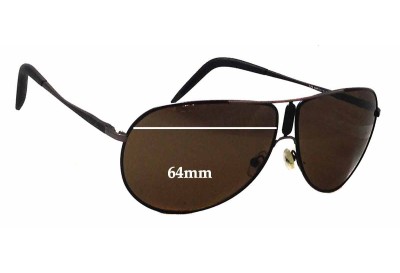 Carrera Gypsy/S Replacement Lenses 64mm wide 