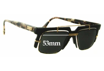 Cazal Mod 873 Verres de Remplacement 53mm wide 