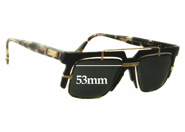 NEW Rare Cazal 627 Gray Gradient Replacement Lenses with Cazal Logo sunglasses 
