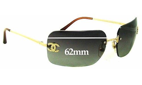 Sunglass Fix Replacement Lenses for Chanel 4017-D - 62mm Wide 
