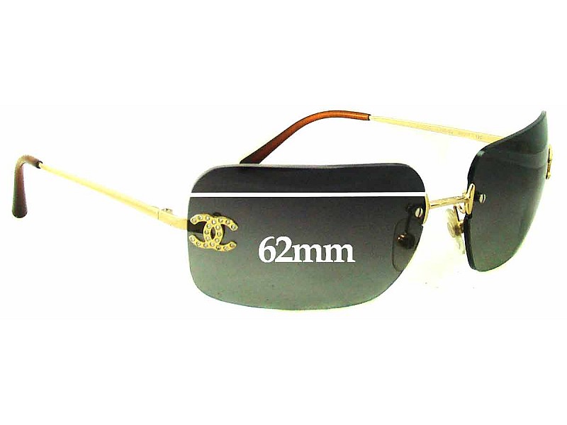 Chanel 4017-D 62mm Replacement Lenses by Sunglass Fix™