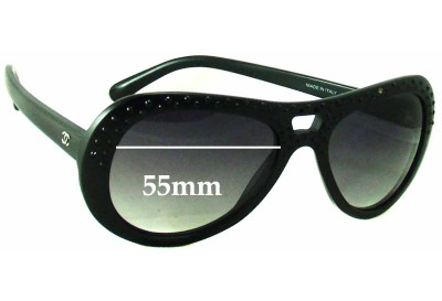 Chanel 40921 Replacement Lenses 55mm wide 