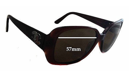 Sunglass Fix Replacement Lenses for Chanel 5101 - 57mm Wide Sunglass Fix Replacement Lenses for Chanel 5101 - 57mm Wide