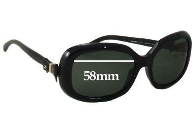 Chanel 5170 Replacement Lenses 58mm wide 
