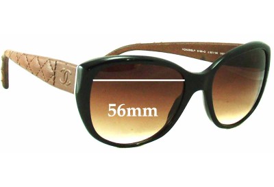 Chanel 5199-Q Replacement Lenses 56mm wide 
