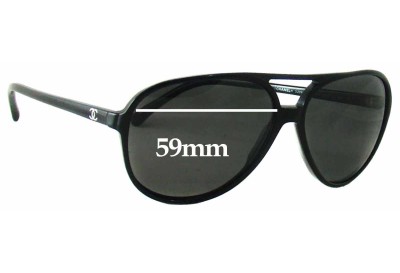 Chanel 5206 Replacement Lenses 59mm wide 