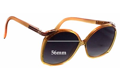 Christian Dior 2104 Replacement Lenses 56mm wide 