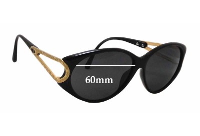 Christian Dior 2763 Replacement Lenses 60mm wide 
