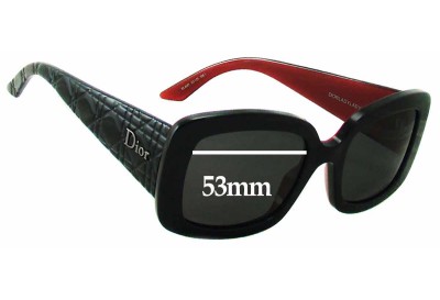 Christian Dior Lady Lady 2 Replacement Lenses 53mm wide 
