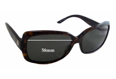 Christian Dior Mini 2 Replacement Lenses 58mm wide 