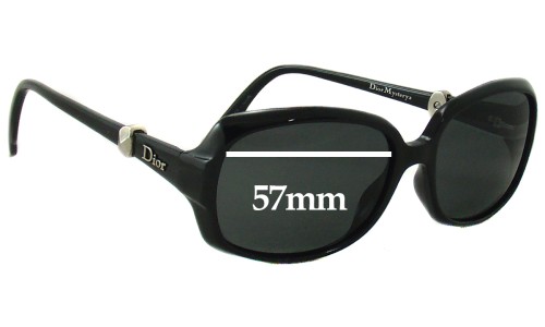 Sunglass Fix Replacement Lenses for Christian Dior Mystery 2 - 57mm Wide 